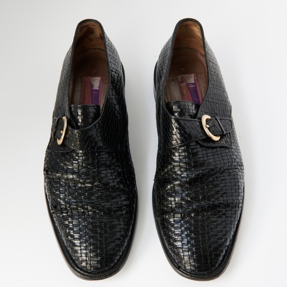 80s - SUSAN BENNIS - WARREN EDWARDS - Shoes - Men\'s - 10 - BLK - Woven main image 7